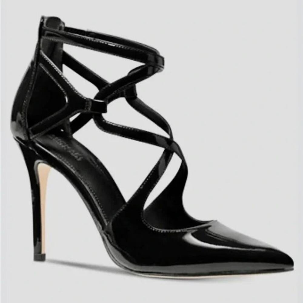 Michael Kors Catia Patent Leather Stiletto Heels 9